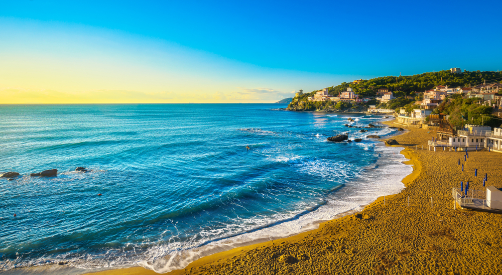 Strand von Castiglioncello
