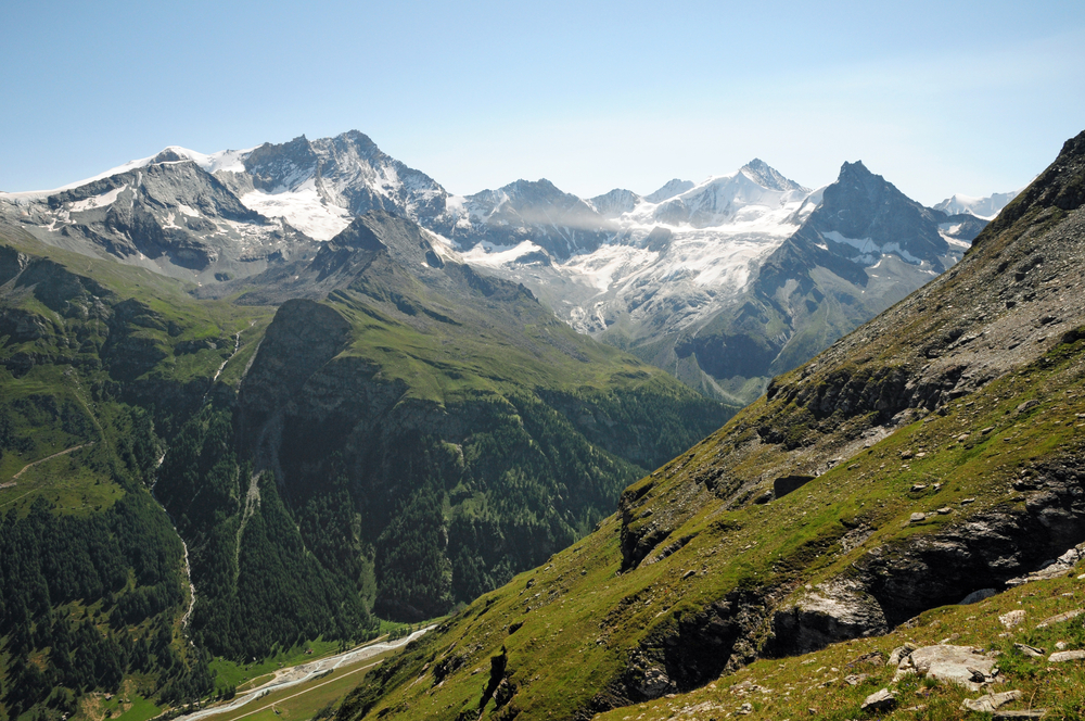 Val d'Anniviers Mountainbike Zinal Weisshorn