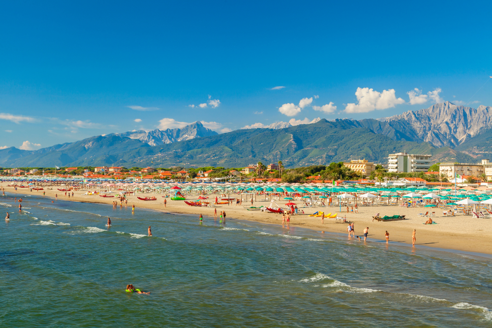 Marina di Pietrasanta Strand