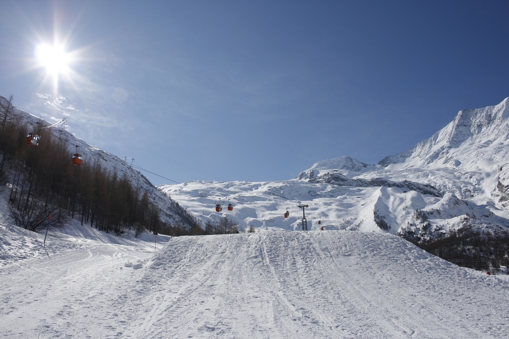 Wallis Skigebiet Saas Fee