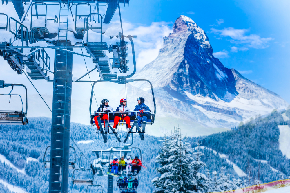 Skigebiete Wallis Zermatt Matterhorn