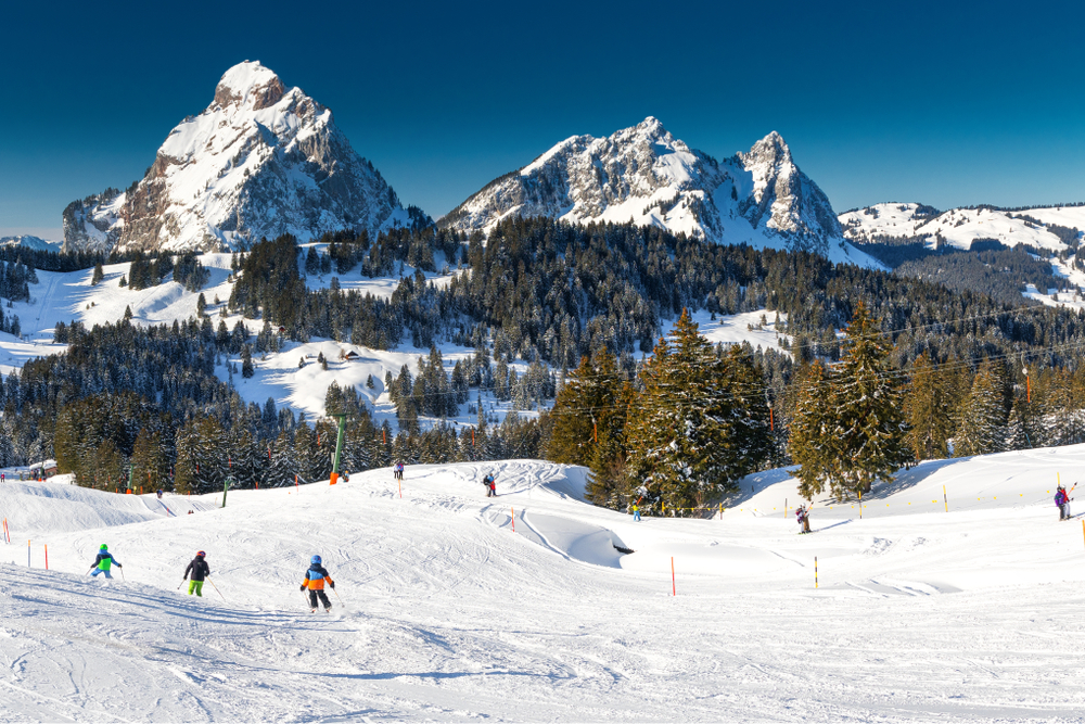 Skigebiet Mythenregion